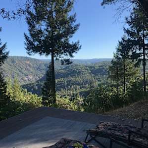 View from the deck! Dreamy.