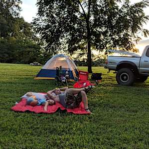 Our little campsite
