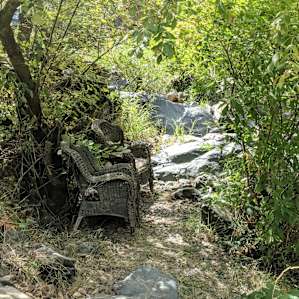 Glamp and Sleep to Creek Sounds