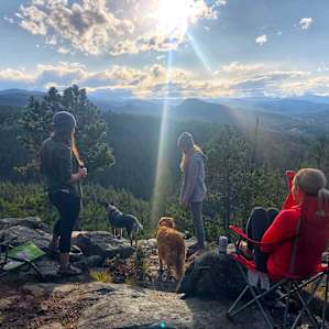 Miners Candle Yurt- Hummingbird Mtn