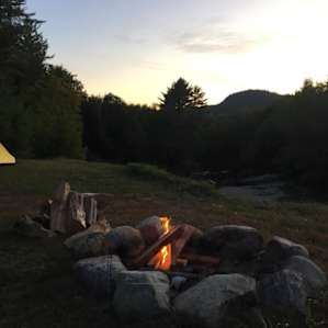 Lovely way to watch the sun go down!