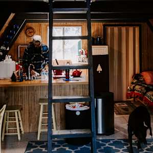 All the creature comforts of home.