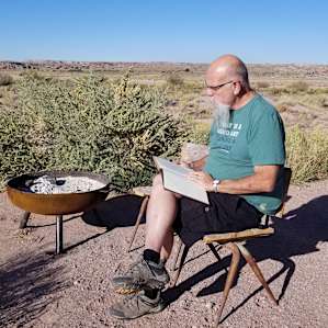 Painted Desert Ranger Cabin