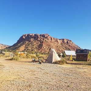 Coral Pink Ranch Cowboy Camper