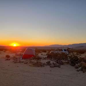 Sunrise at Copper Moon Camp