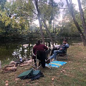 PRIMITIVE CAMPING ON LITTLE RIVER