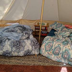 Glamping at Folsom Lake Site C