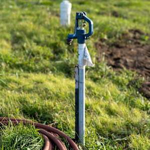 Water spigot at each RV spot.