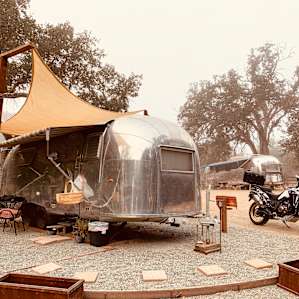 Airstream Glamping on The Range