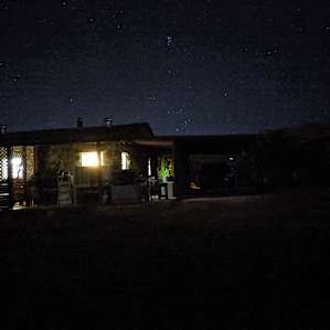 Outside of town... night sky is wonderful.