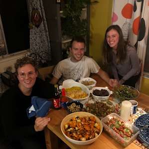 Thanksgiving (sans turkey, oops)!