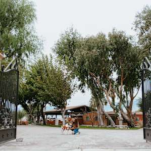 The gates to The Ranch!