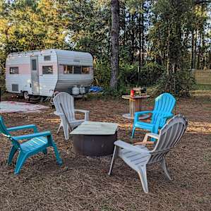 Petal Pusher Vintage Trailer