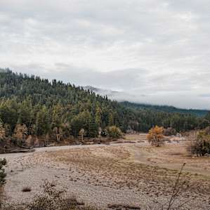 Overlooking the river