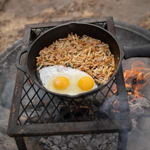 Perfect camp breakfast!