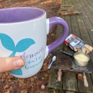 Morning breakfast and coffee