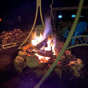 Community bonfire
