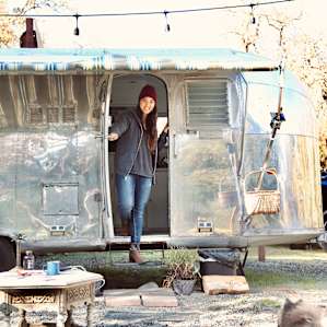 Airstream Glamping on The Range