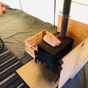 Wood burning stove