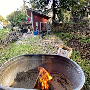 Trough for a fire!