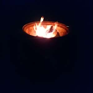 A campfire to relax with