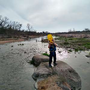 Beach Camp on Llano River