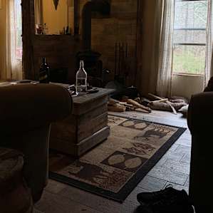 The house was super comfortable.