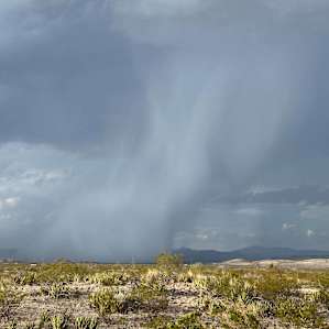 Here comes the rain! Epic thunderstorm!