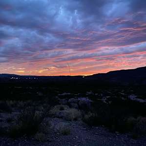 Incredible sunset