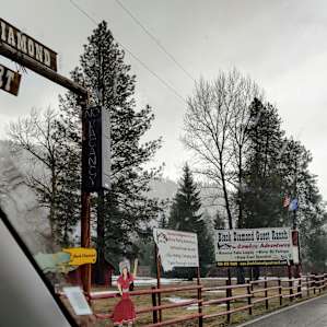 The property entrance