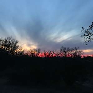 Beautiful desert scenery
