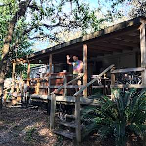 Primitive Tent camping