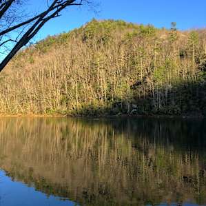 View from the bank.