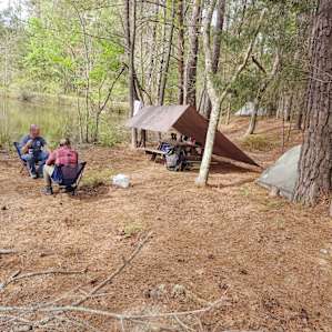 Plenty of flat space to set camp