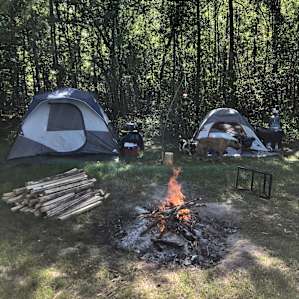 Perfect spot for tents