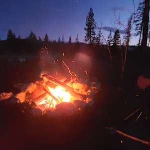 Huge fire pits