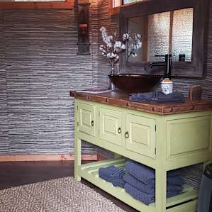 Large, clean bathroom