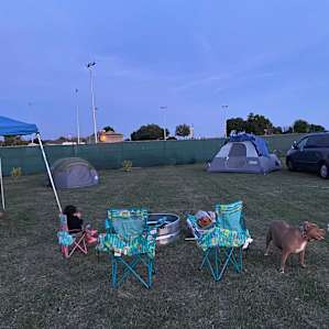 Very large campsites