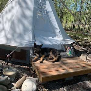 Riverwalk RV Site near River site1