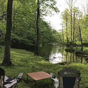 Camping by the Creek Site 6
