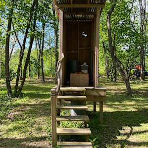 The outhouse