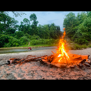Camp Topisaw Creekside Sandbar