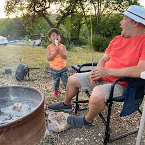 Roasting marshmallows