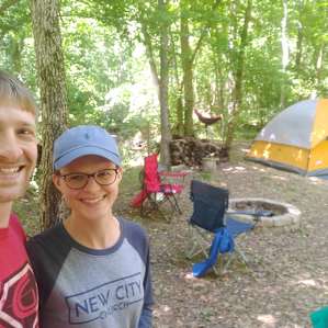 Camping at Pea Ridge
