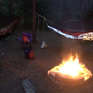 Fire pit is perfect size for starting and maintaining a fire.