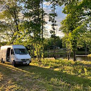 Beautiful camping spots