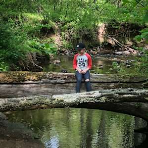 Peaceful spot near the camp