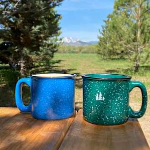 Campfire Coffee With a View