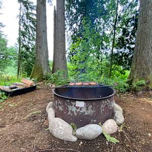 Private fire pit