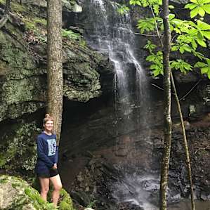 50ish ft. Waterfall